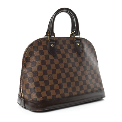 Louis Vuitton Damier Ebene Alma PM 3 of 9