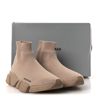 Balenciaga Technical 3D Recycled Knit Womens Speed 2.0 Sneakers 40 Monocolor Beige 12 of 12