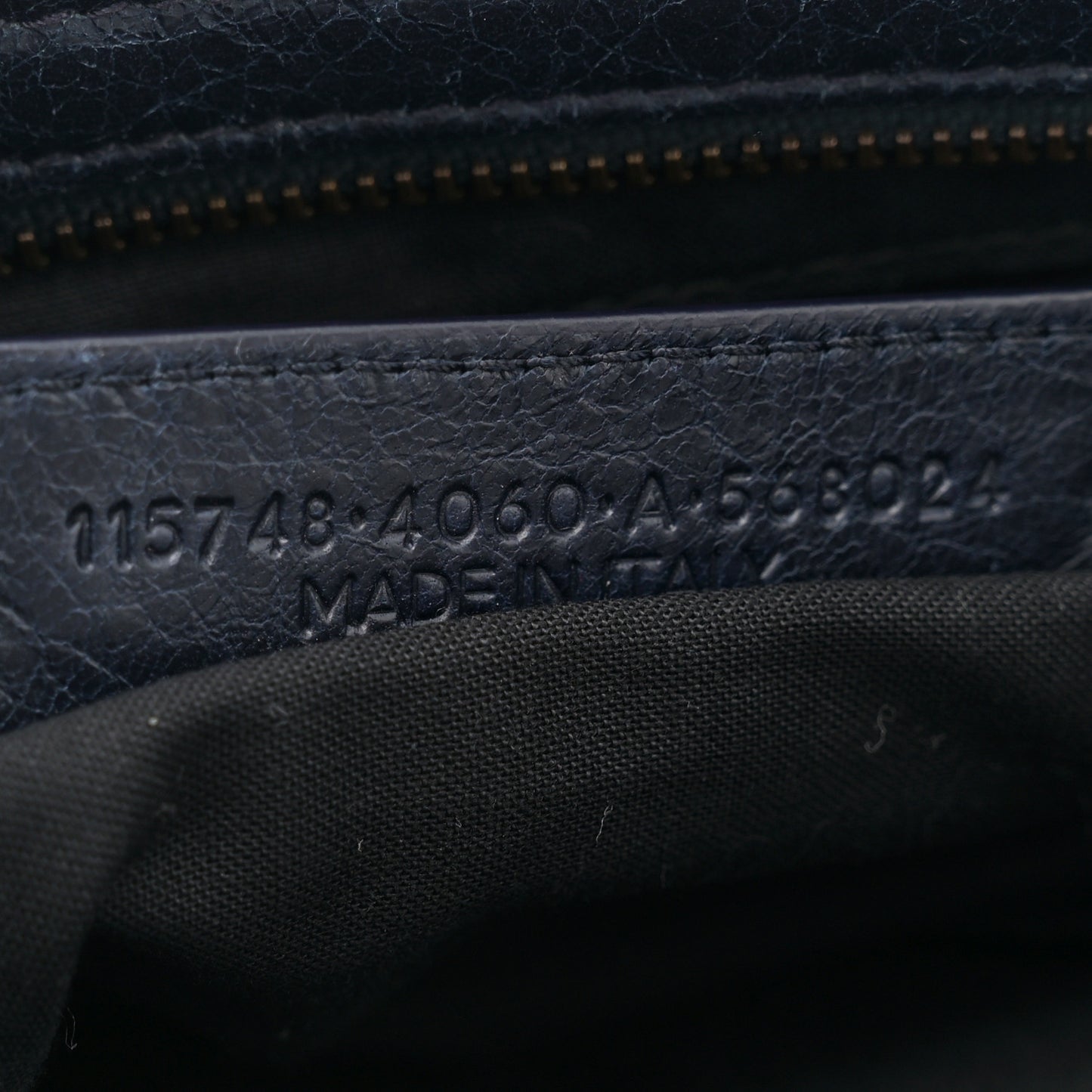 Agneau Classic Hardware City Bleu Nuit Dark Sea