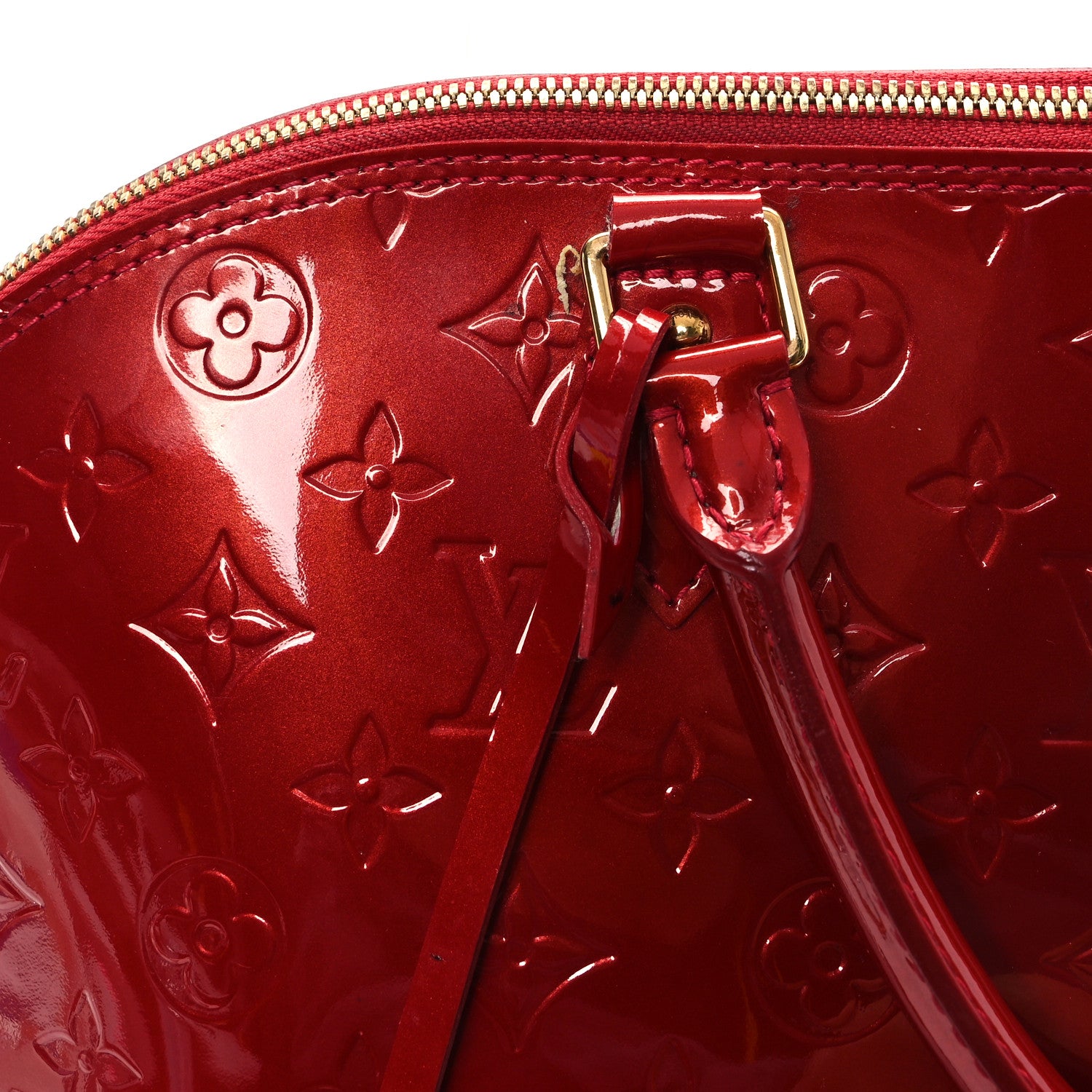 Louis Vuitton Vernis Alma GM Pomme D'Amour 13 of 13