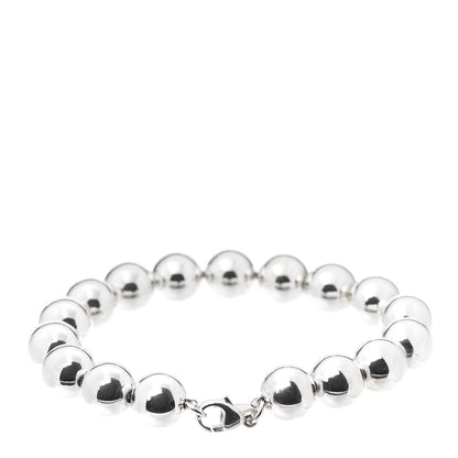 Tiffany Sterling Silver 10mm HardWear Ball Bracelet 3 of 6