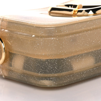 Marc Jacobs Jelly Glitter Small Snapshot Camera Bag Gold Silver 10 of 14