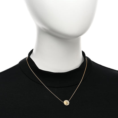 Christian Dior 18K Yellow White Gold Diamond Black Onyx Mother of Pearl Rose Celeste Pendant Necklace 2 of 7