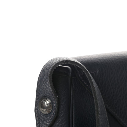 Hermes Taurillon Clemence Christine Bleu Indigo 14 of 15