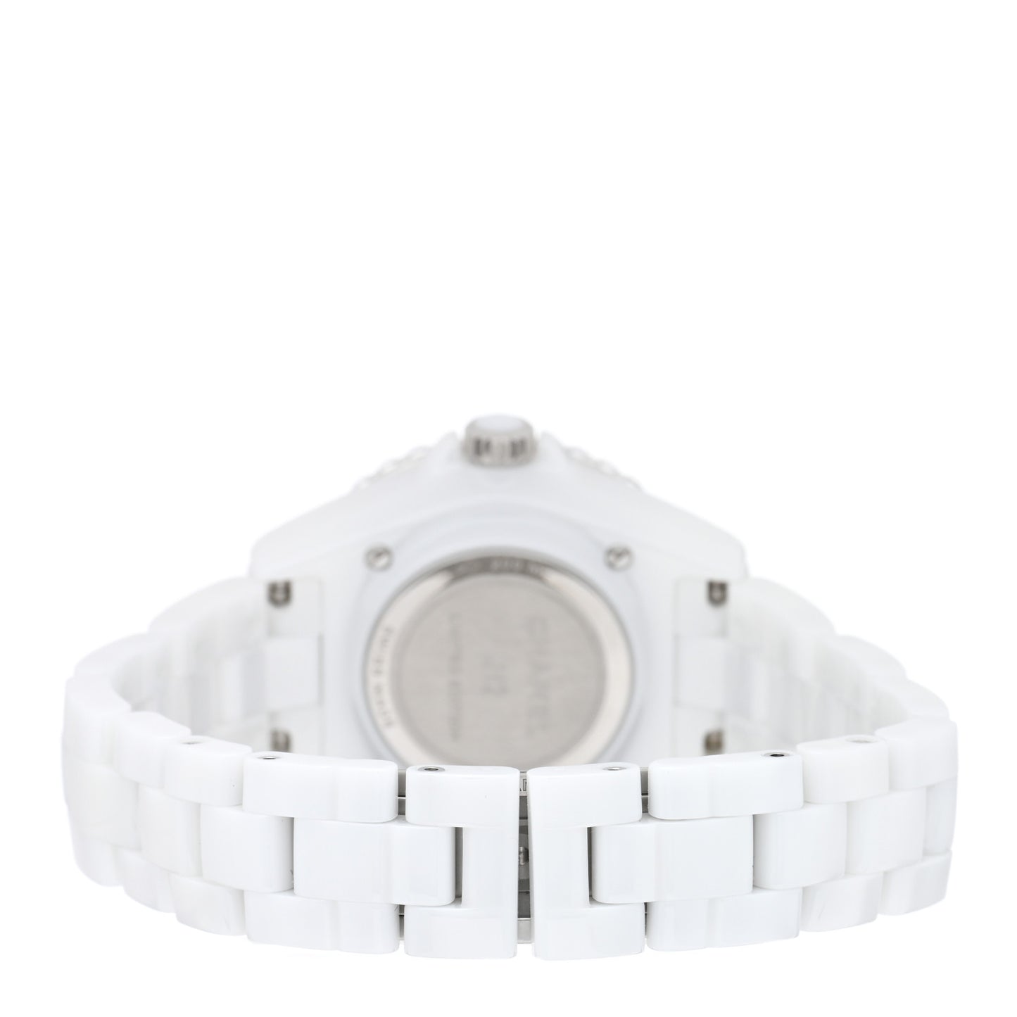 Stainless Steel Ceramic 33mm J12 Wanted de Chanel Limited Edition Automatic Watch White