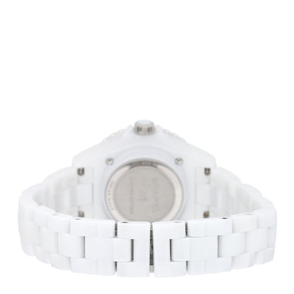 Chanel Stainless Steel Ceramic 33mm J12 Wanted de Chanel Limited Edition Automatic Watch White 3 of 5