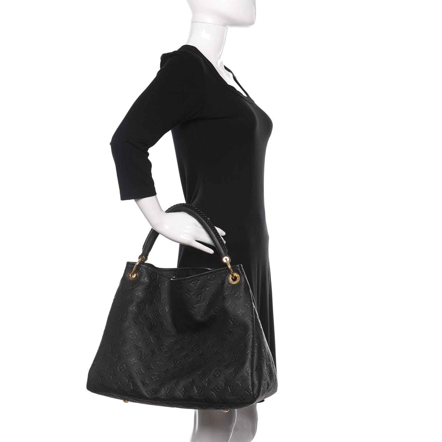 Louis Vuitton Empreinte Artsy MM Black 2 of 10