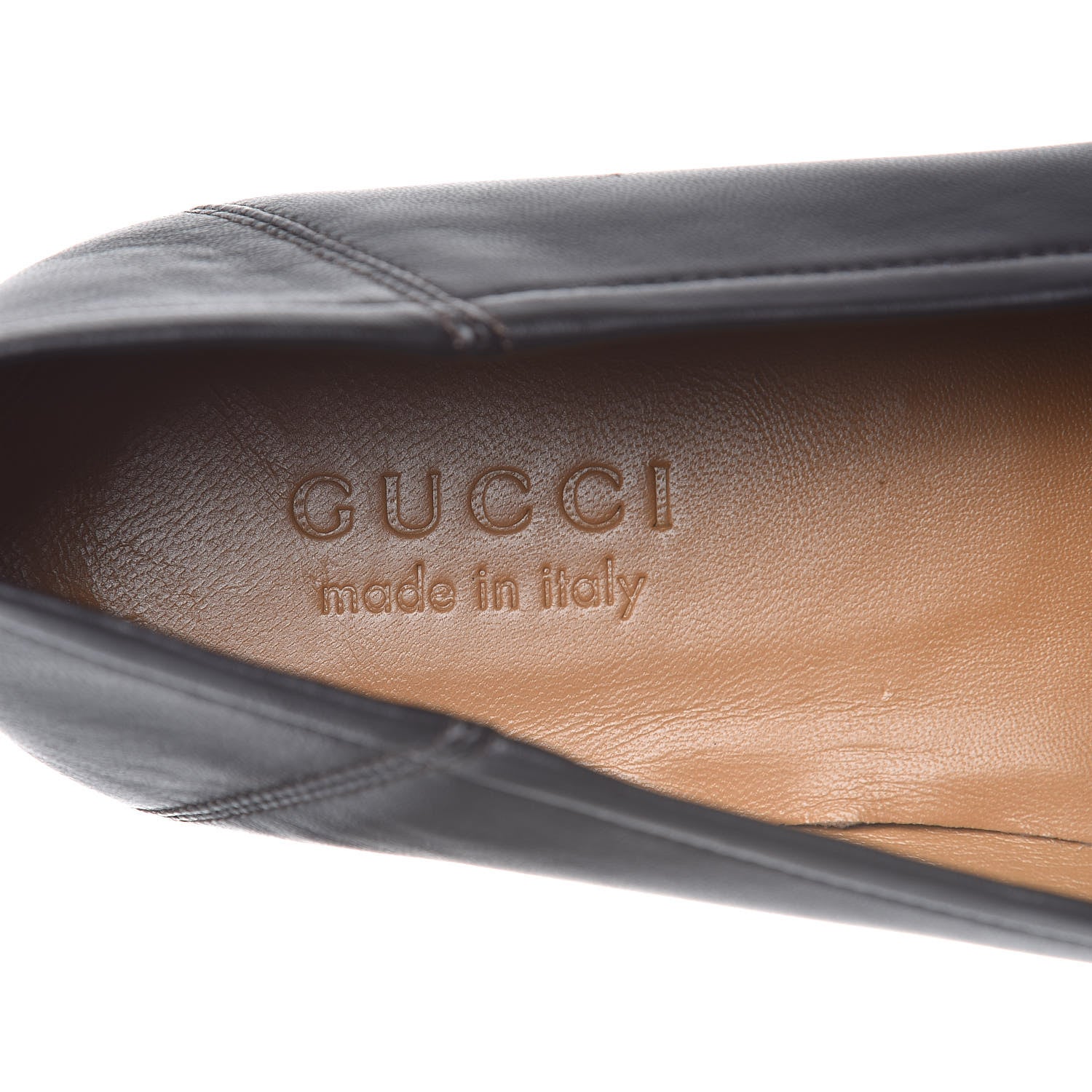 Gucci Lambskin Wolf Embroidered Mens Brixton Horsebit Loafers 9 Brown 6 of 11
