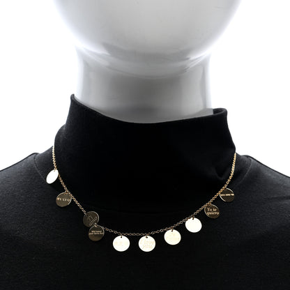 Roberto Coin 18K Yellow Gold Love Plus Charm Necklace 2 of 4