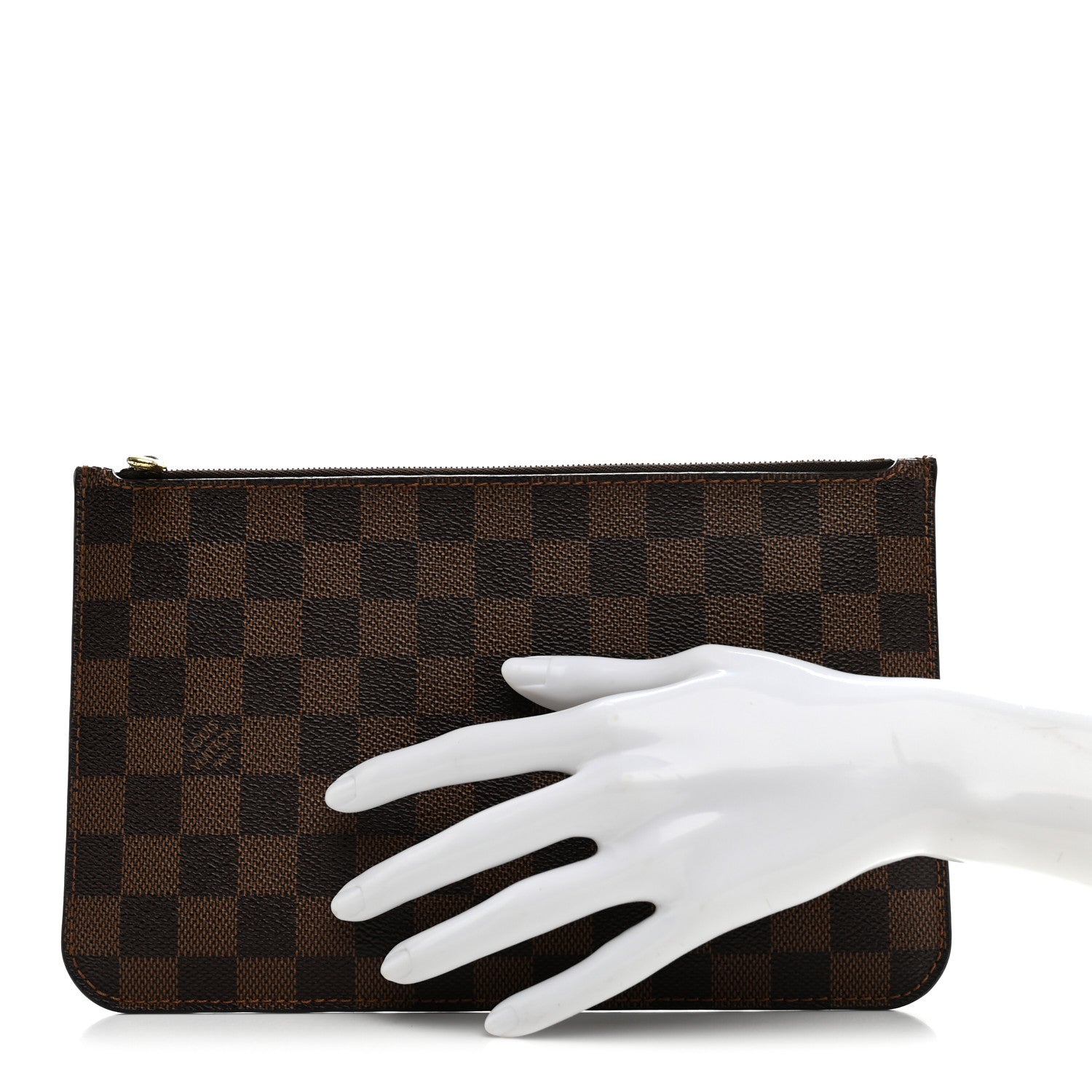 Louis Vuitton Damier Ebene Neverfull MM GM Pochette 2 of 7