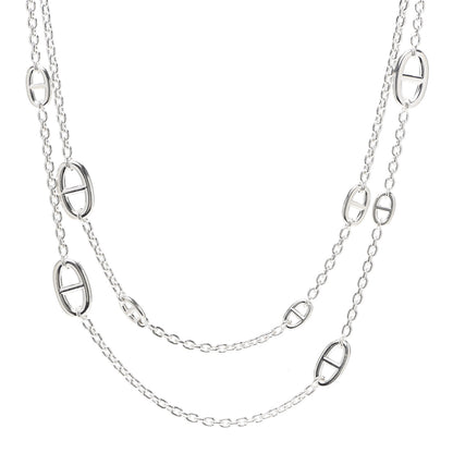 Hermes Sterling Silver Farandole Necklace 120 1 of 5
