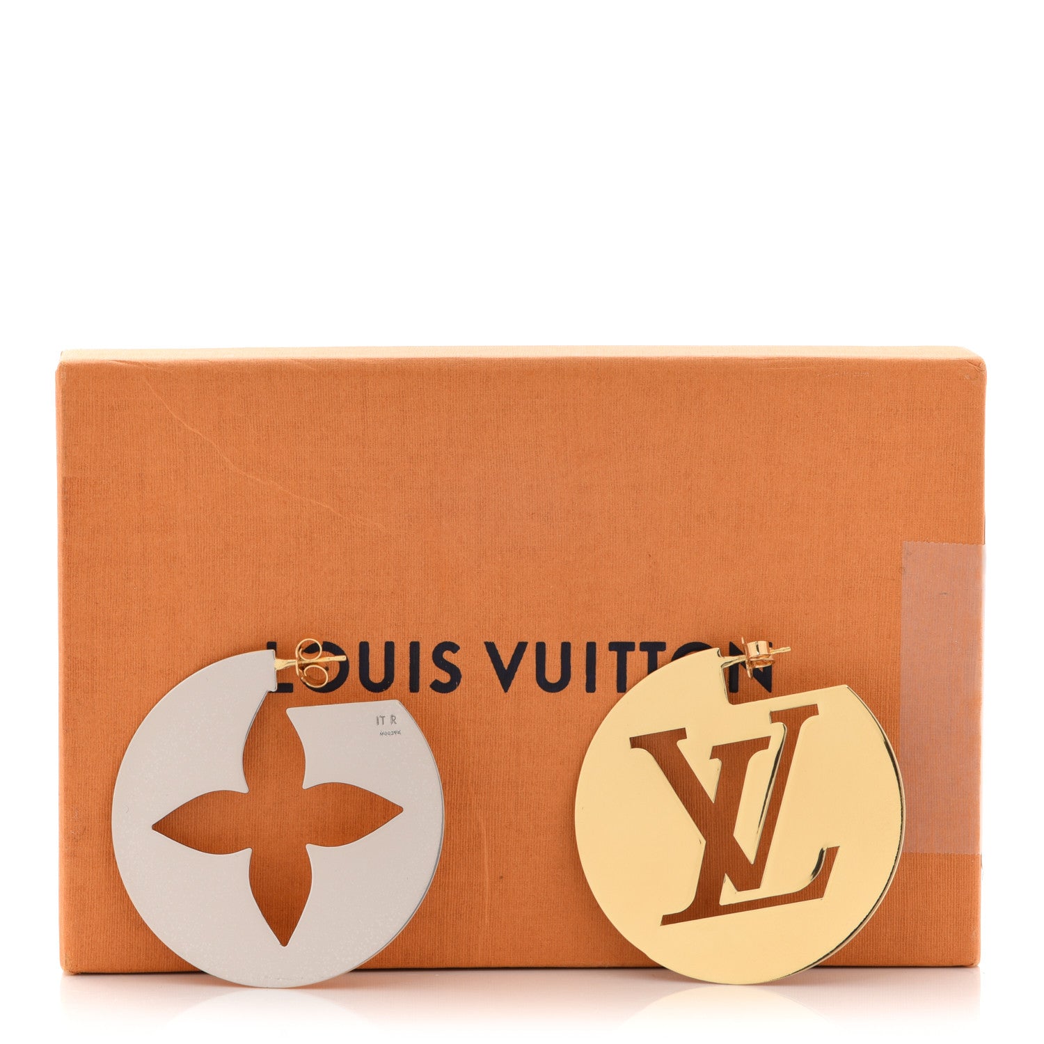 Louis Vuitton Perfect Match Earrings Gold Silver 5 of 5