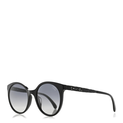 Chanel Acetate Metal Polarized Pantos Sunglasses 5440-A Black 1 of 9