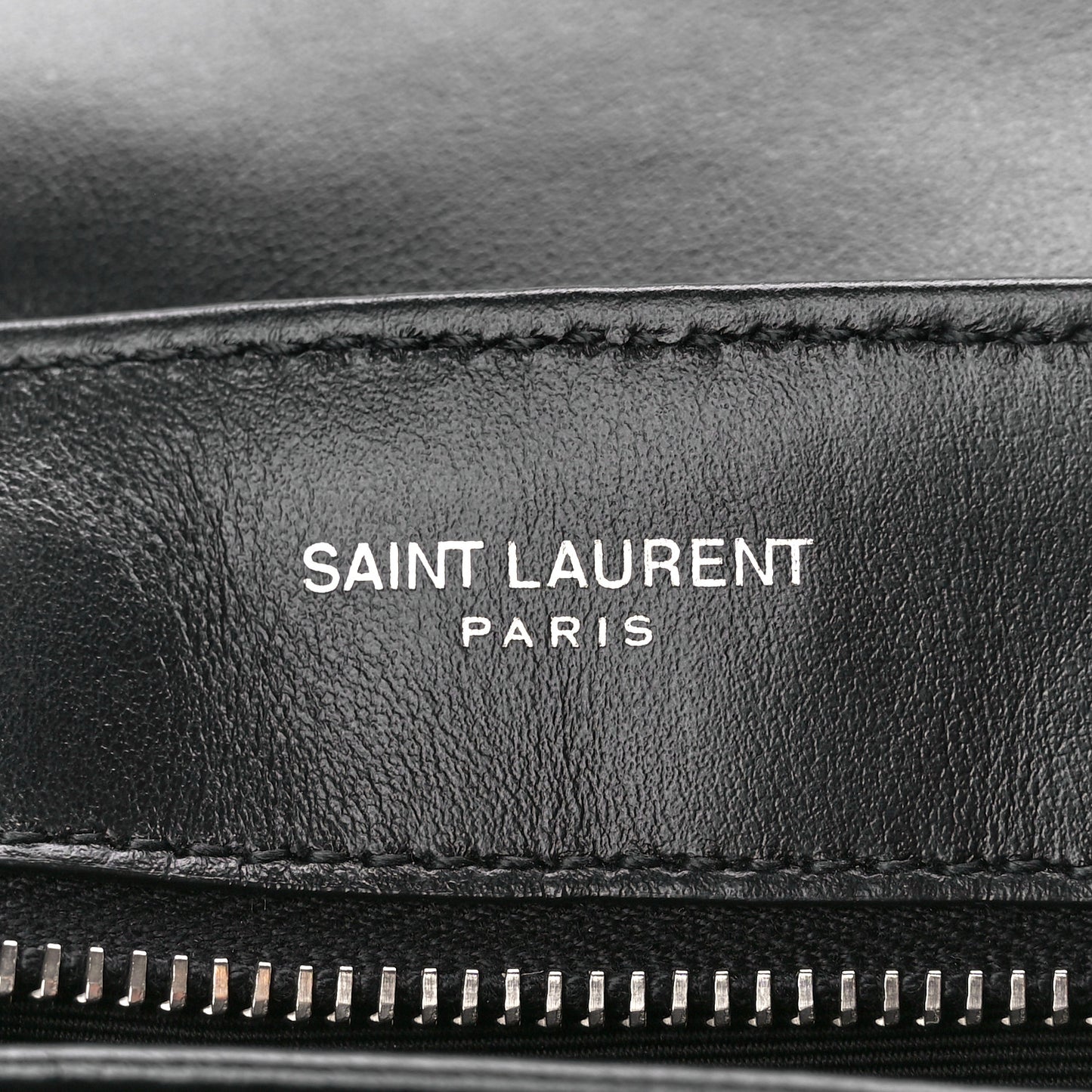 Calfskin Y Quilted Monogram Toy Loulou Crossbody Bag Black