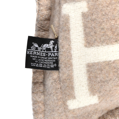 Hermes Wool Cashmere Avalon III Pillow PM Coco Camomille 3 of 3