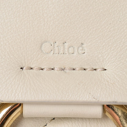 Chloe Calfskin Quilted Mini Faye Backpack Natural White 8 of 14