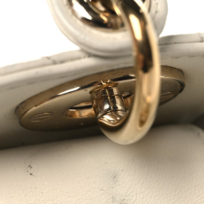 Christian Dior Lambskin Cannage Small My ABCDior Lady Dior Latte 11 of 11