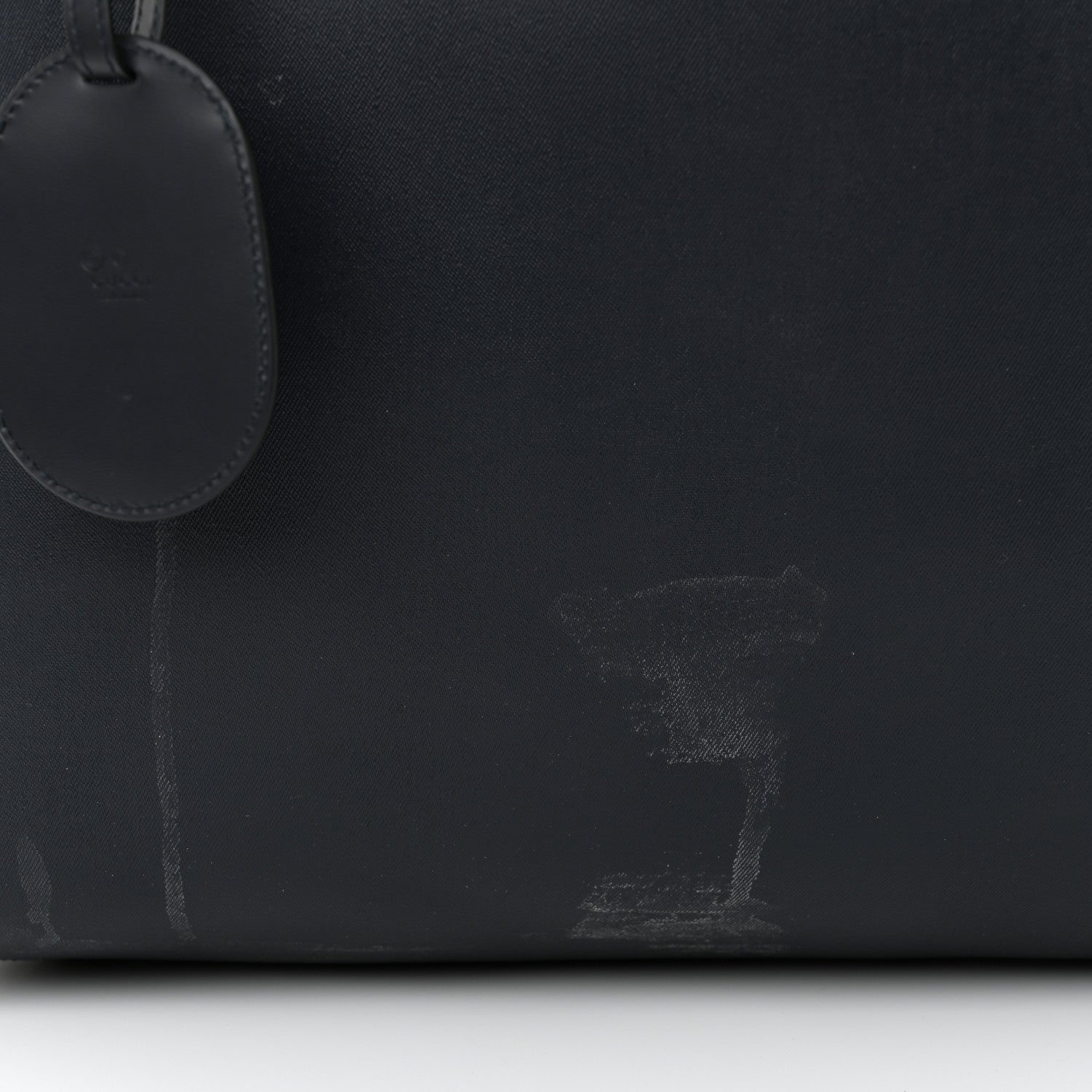 Gucci GG Supreme Monogram Blooms Medium Reversible Tote Beige Blue Navy 19 of 21