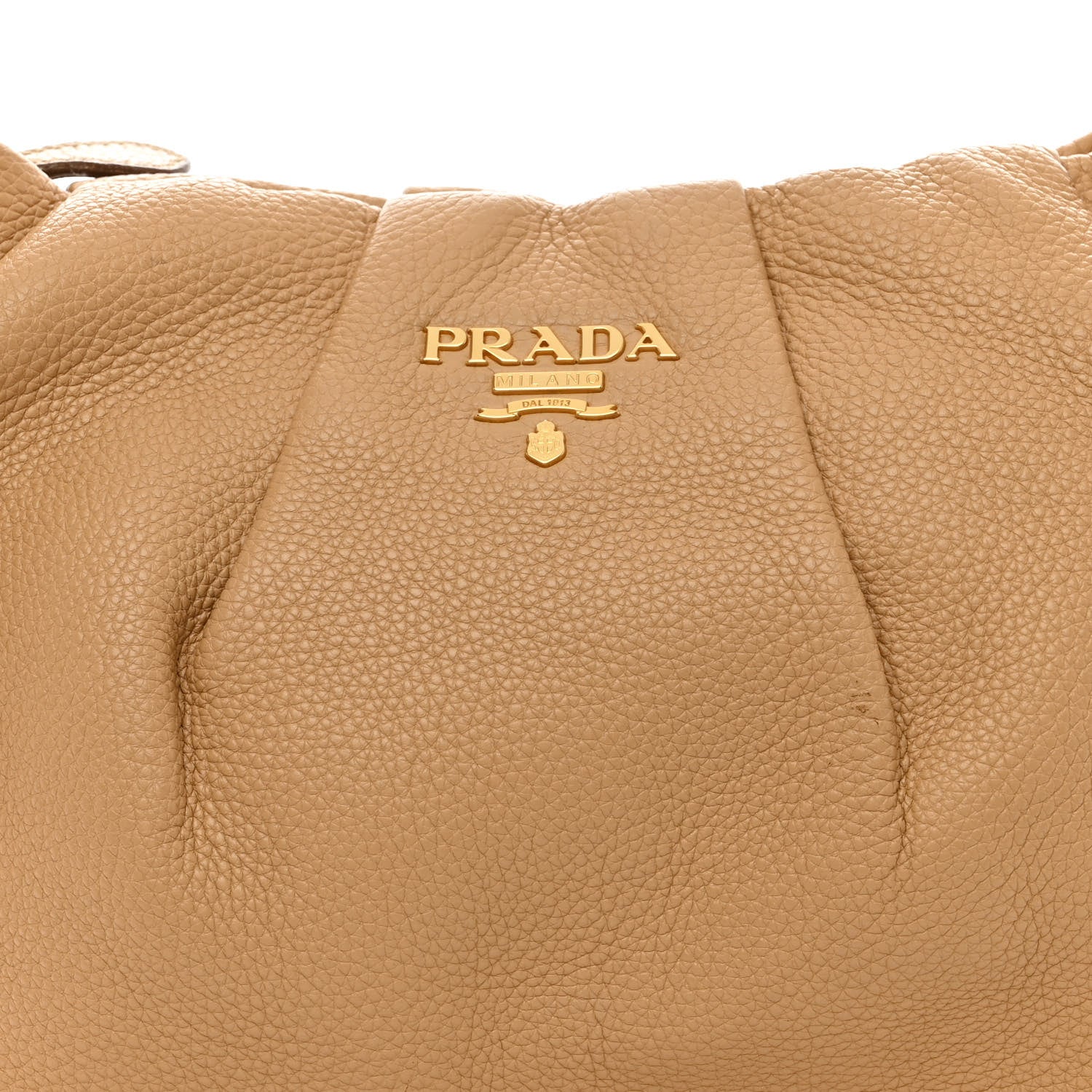 Prada Vitello Daino Hobo Sughero 11 of 17