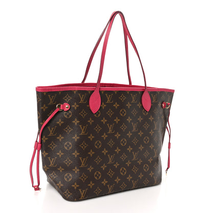 Louis Vuitton Monogram Articles de Voyage Ikat Neverfull MM Rose Indien 2 of 8