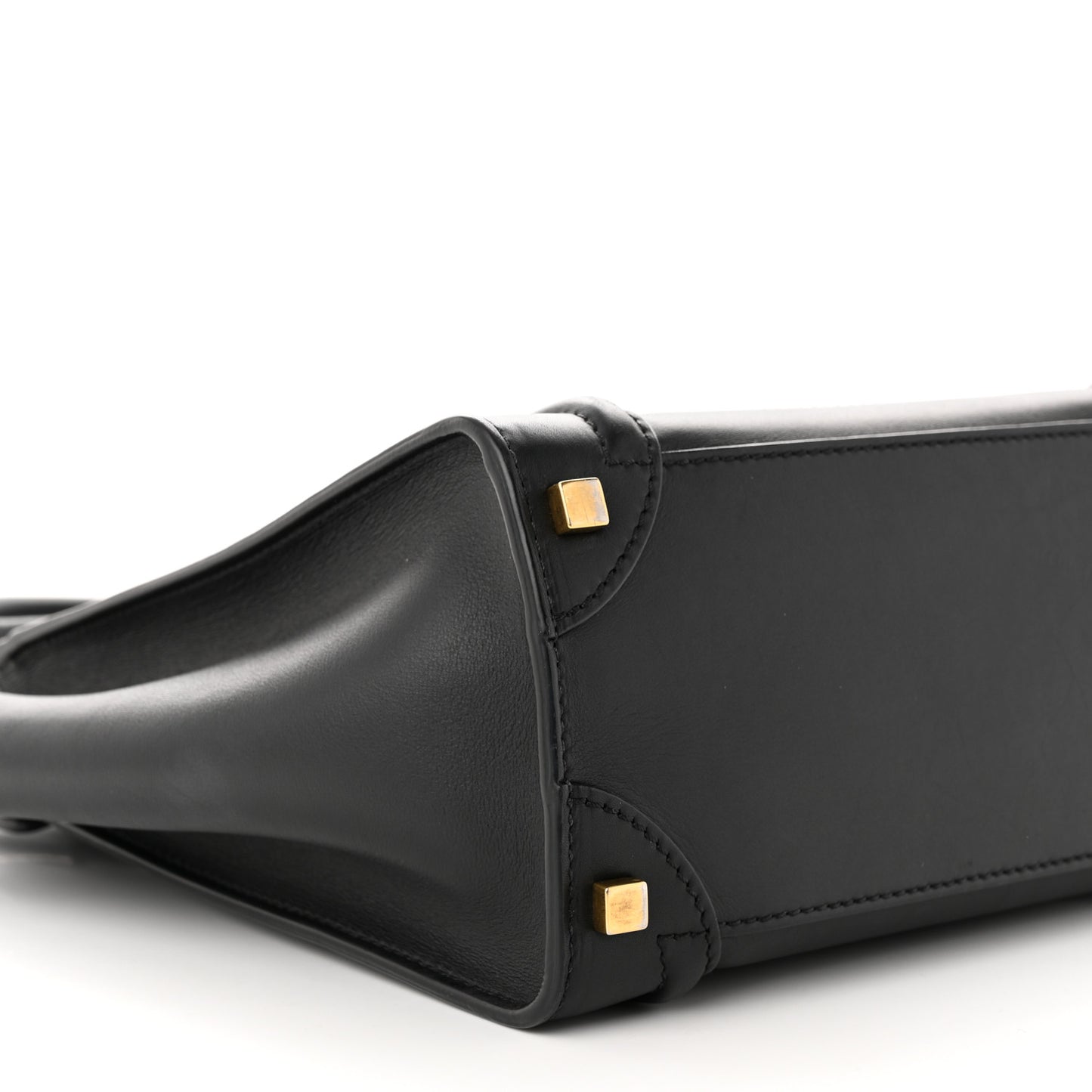 Smooth Calfskin Micro Luggage Black
