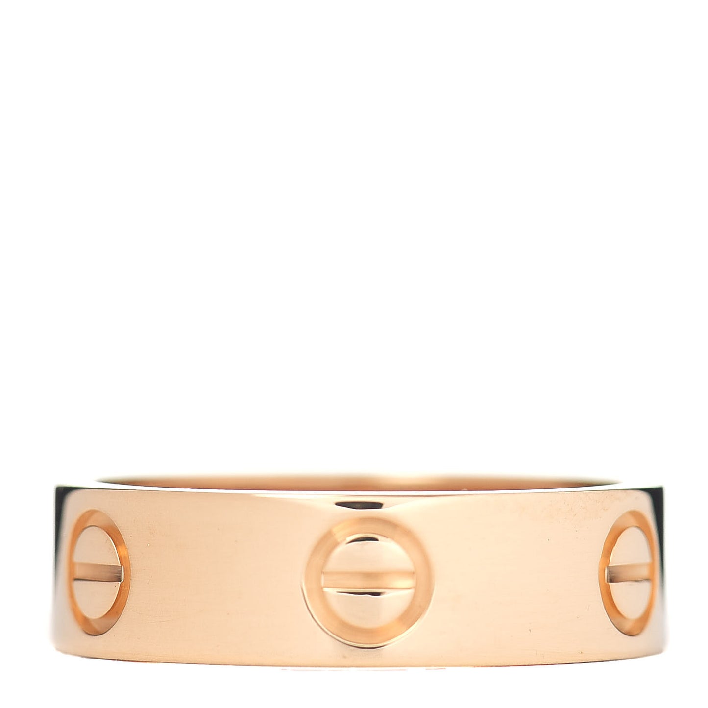 18K Yellow Gold 5.5mm LOVE Ring 54 6.75