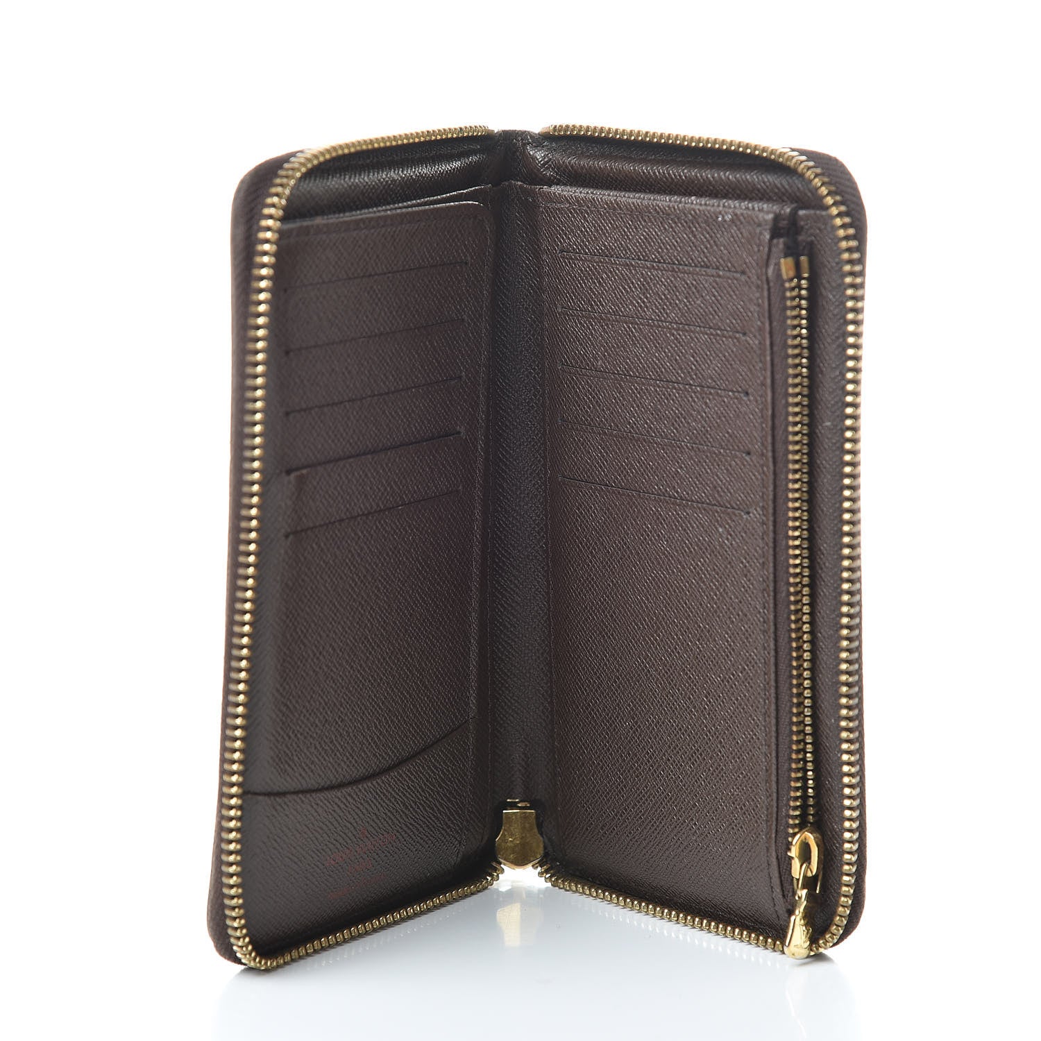 Louis Vuitton Damier Ebene Zippy Compact Wallet 5 of 11