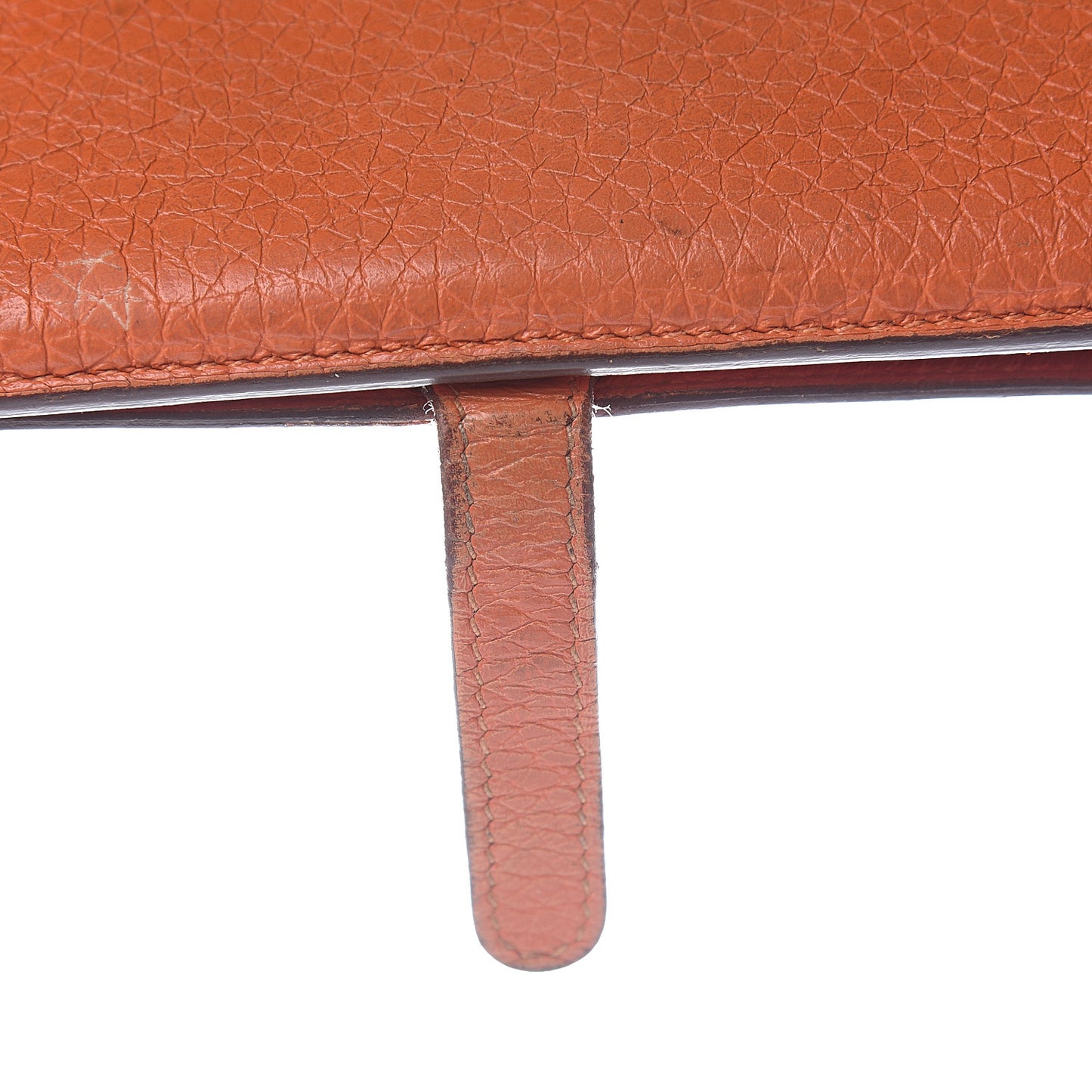 Togo Dogon Duo Wallet Orange