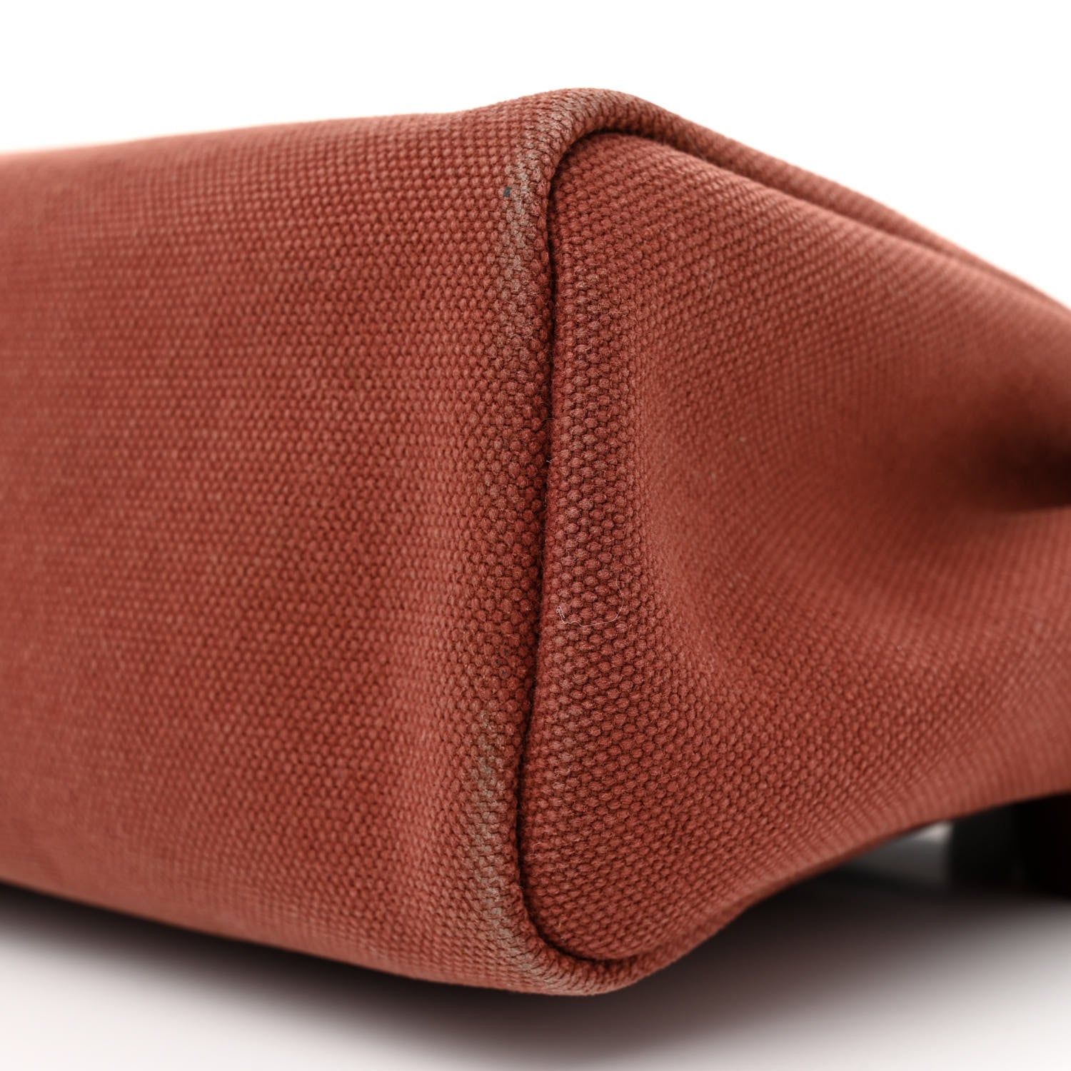 Hermes Toile Vache Calfskin Herbag 30 PM Havane 11 of 18
