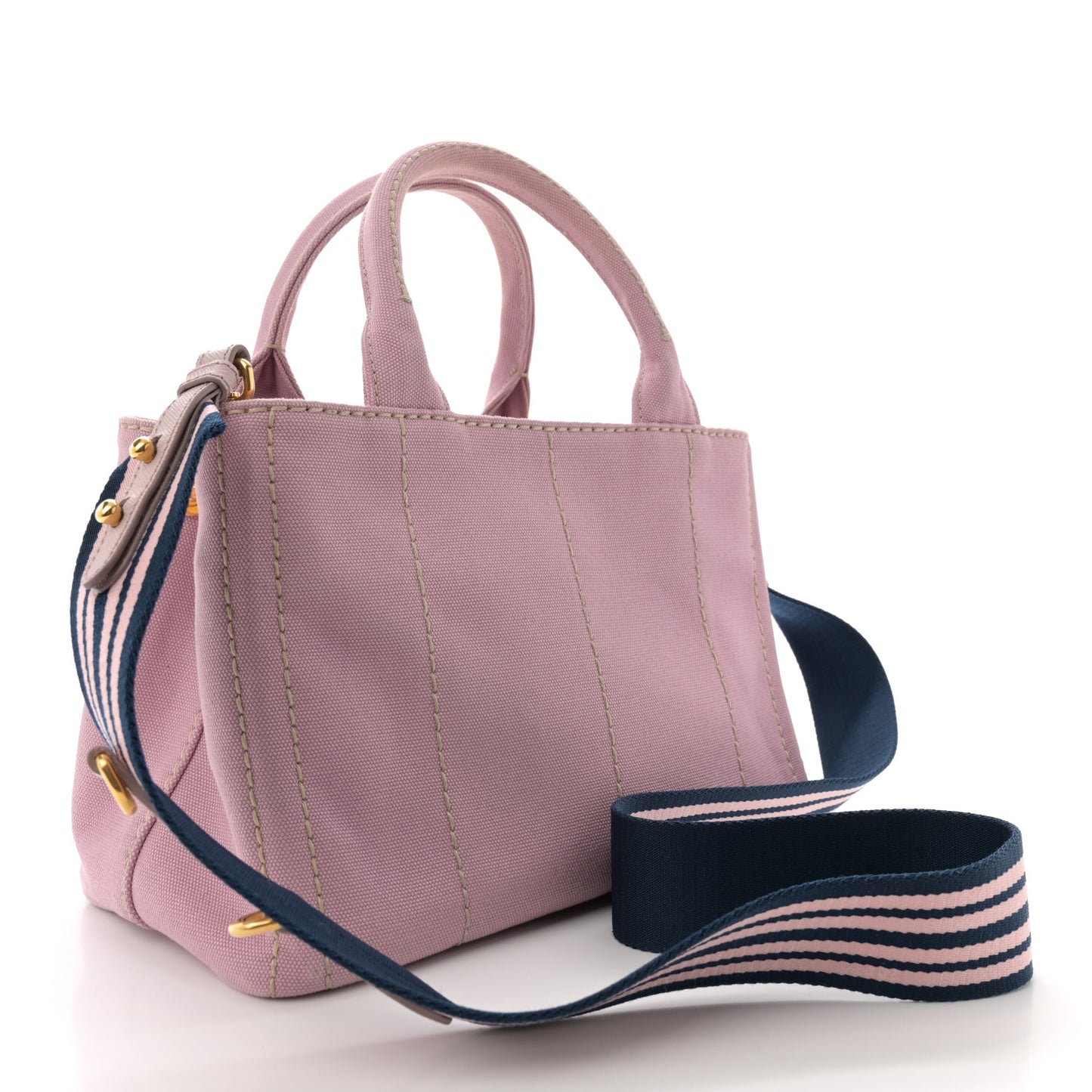 Canapa Small Logo Tote Alabastro White