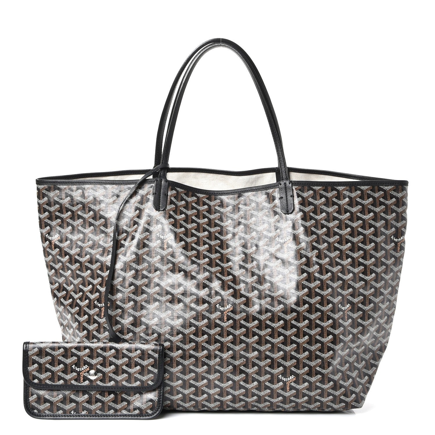 Goyard Goyardine Saint Louis GM Black 1 of 13