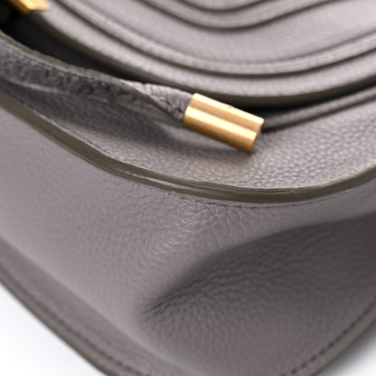 Chloe Calfskin Small Marcie Satchel Cashmere Grey 9 of 12