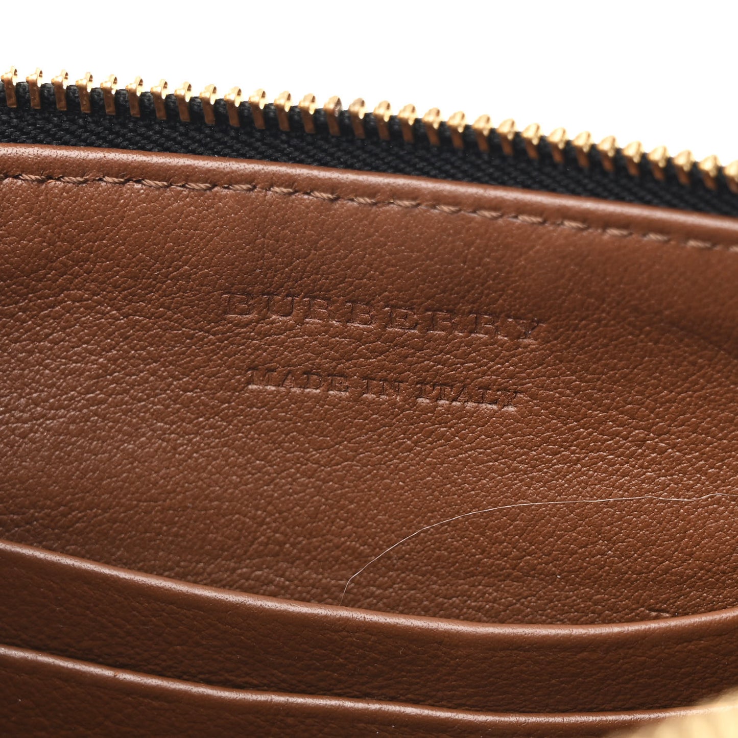 Horseferry Check Peyton Crossbody Clutch Bag Brown