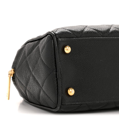 Chanel Caviar Quilted Small Bowler Black 9 of 13