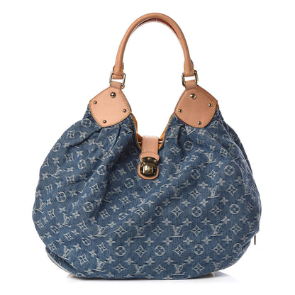 Louis Vuitton Denim Mahina XL Blue 1 of 10