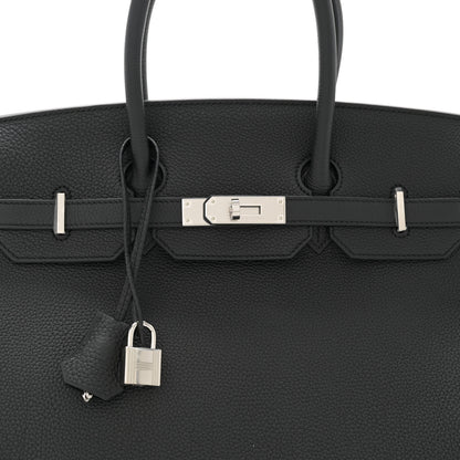 Hermes Togo Birkin 35 Black 8 of 10