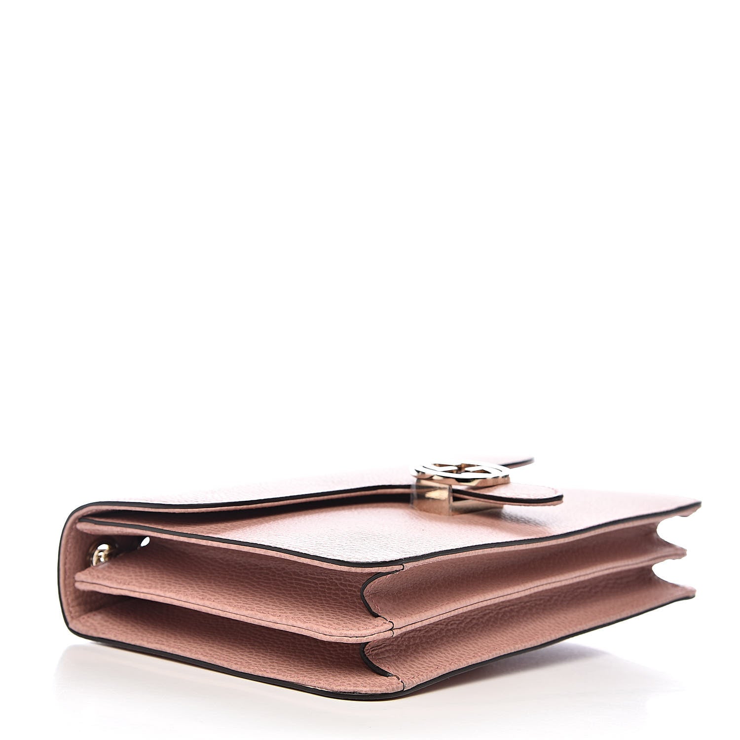 Gucci Dollar Calfskin Interlocking G Shoulder Bag Soft Pink 4 of 16