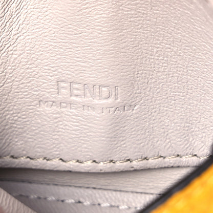 Fendi Cuoio Romano Scented Nano Baguette Charm Sunflower 10 of 15