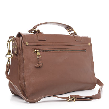 Proenza Schouler Lambskin Medium PS1 Satchel Saddle 3 of 12