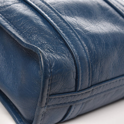 Balenciaga Agneau XS Bazar Shopper Tote Bleu Profond 10 of 13