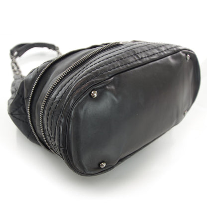 Chanel Lambskin Expandable Tote Black 4 of 8