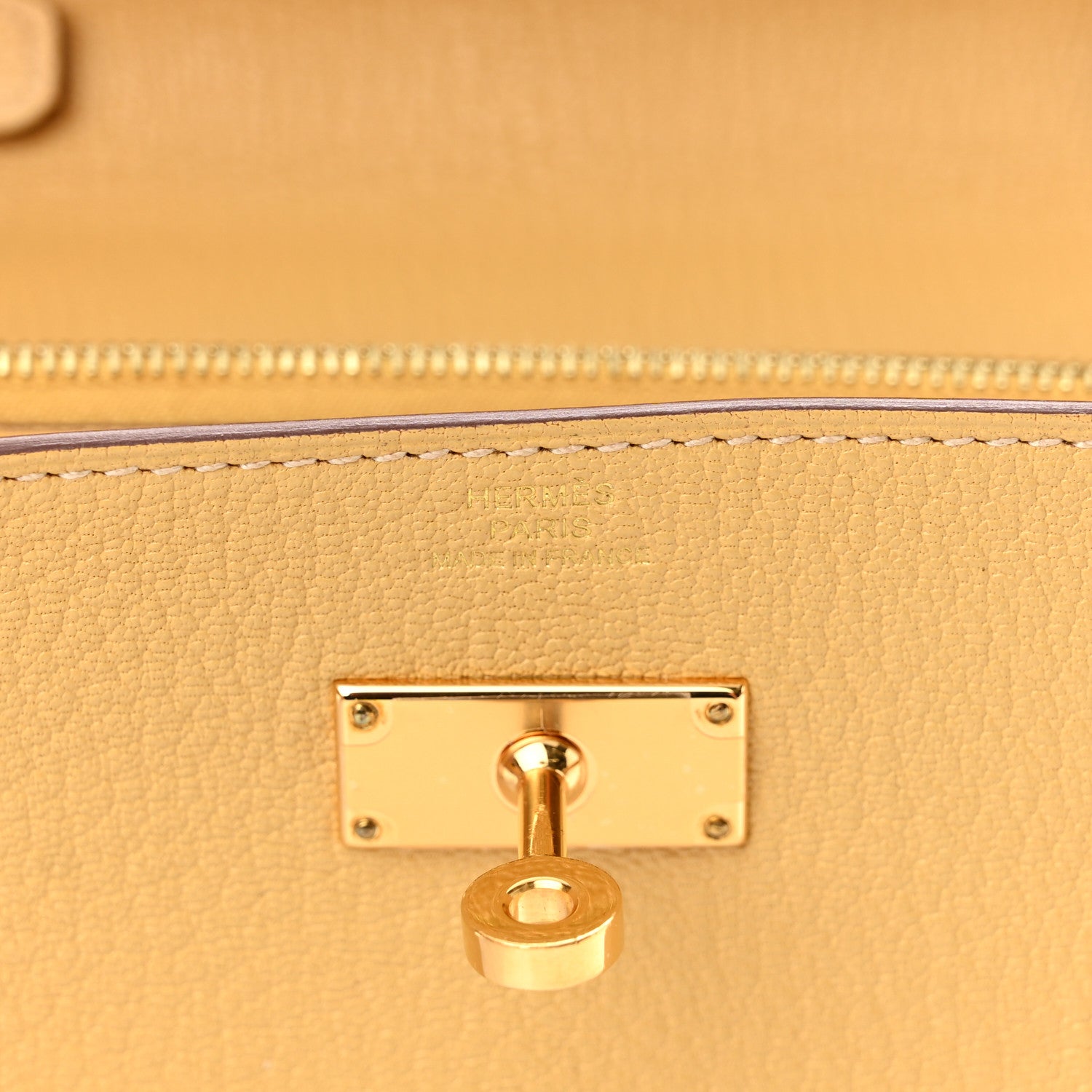 Hermes Chevre Mysore Kelly Wallet To Go Foin 6 of 12