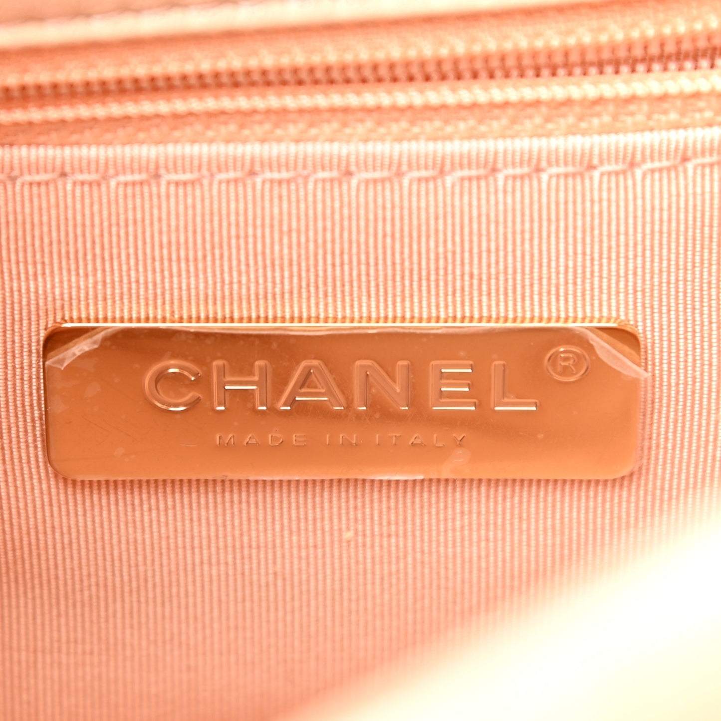 Lambskin Quilted Medium Chanel 19 Flap Beige