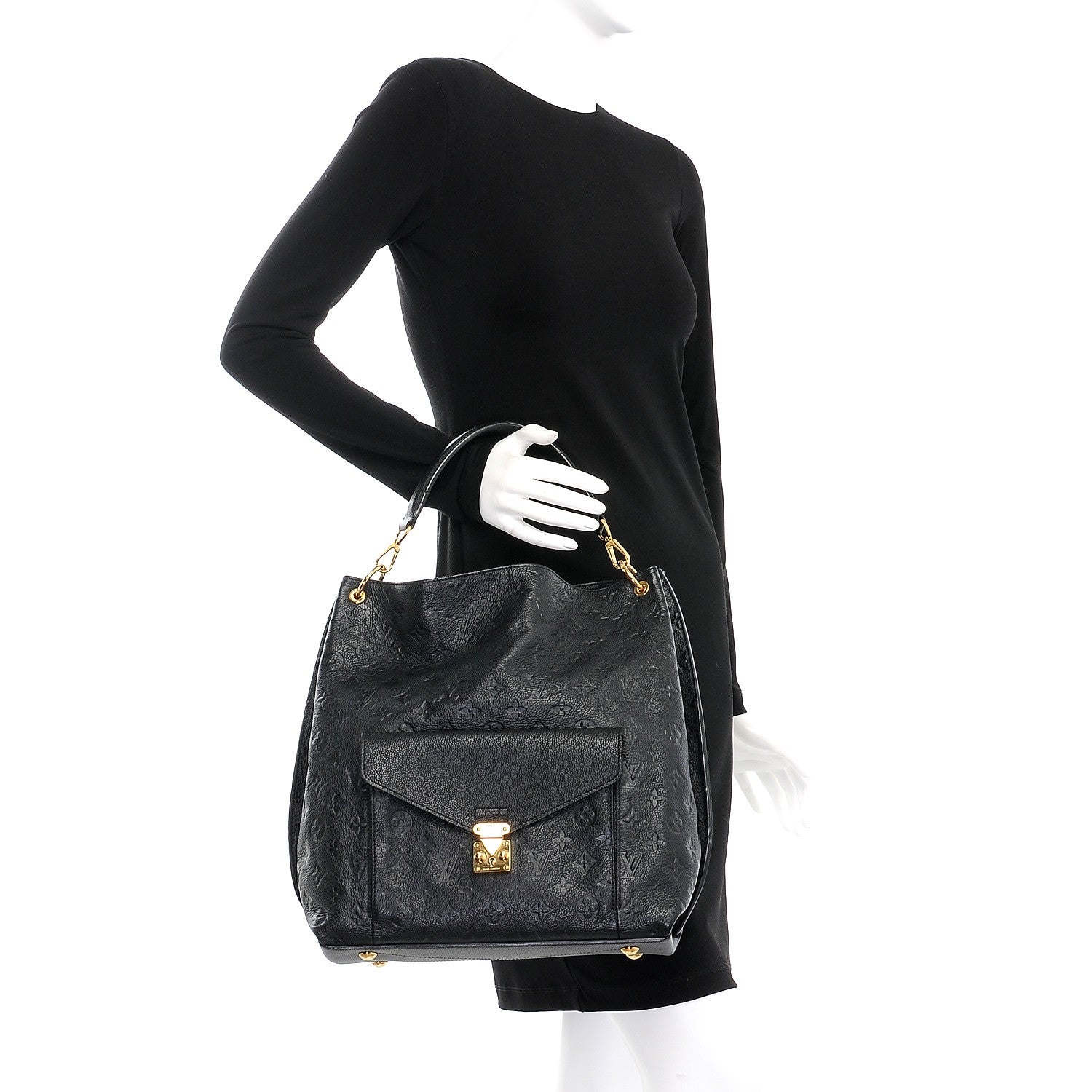 Louis Vuitton Empreinte Metis Black 3 of 8