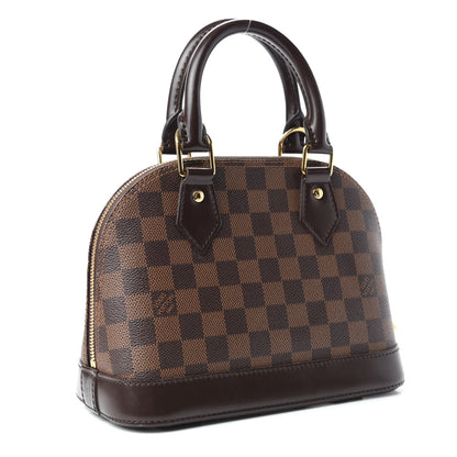 Louis Vuitton Damier Ebene Alma BB 3 of 9