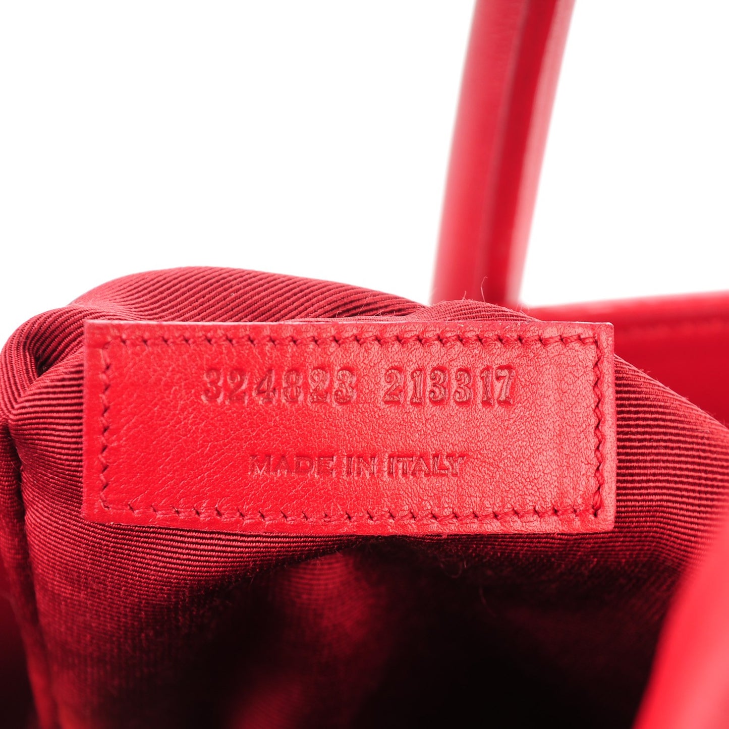 Calfskin Small Sac De Jour Rouge Orient