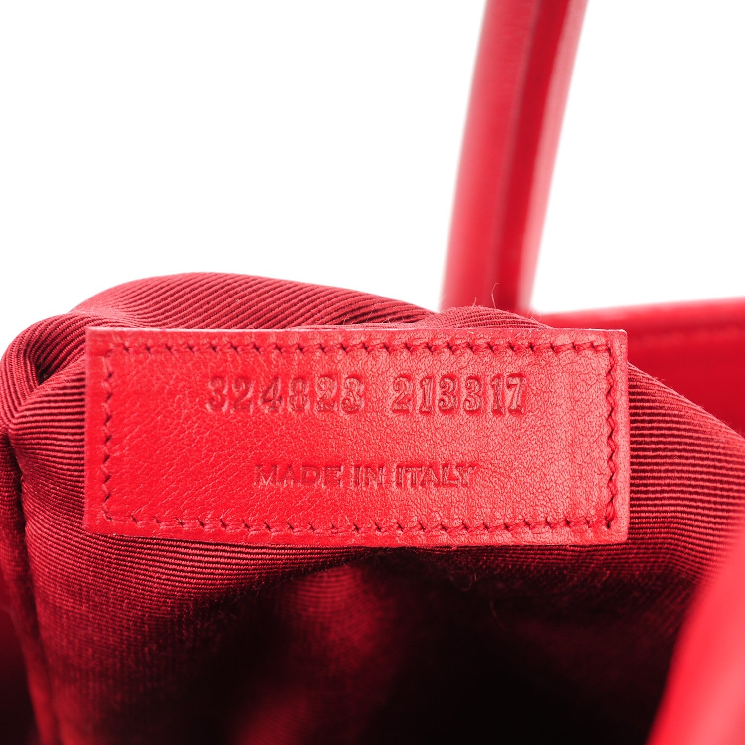 Saint Laurent Calfskin Small Sac De Jour Rouge Orient 7 of 7