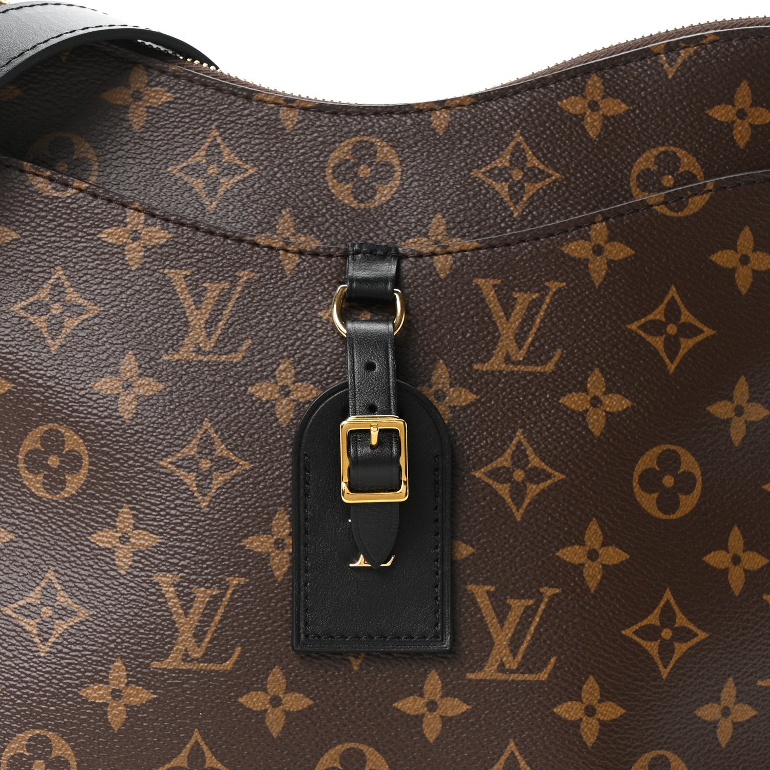 Louis Vuitton Monogram Odeon MM Black 6 of 9