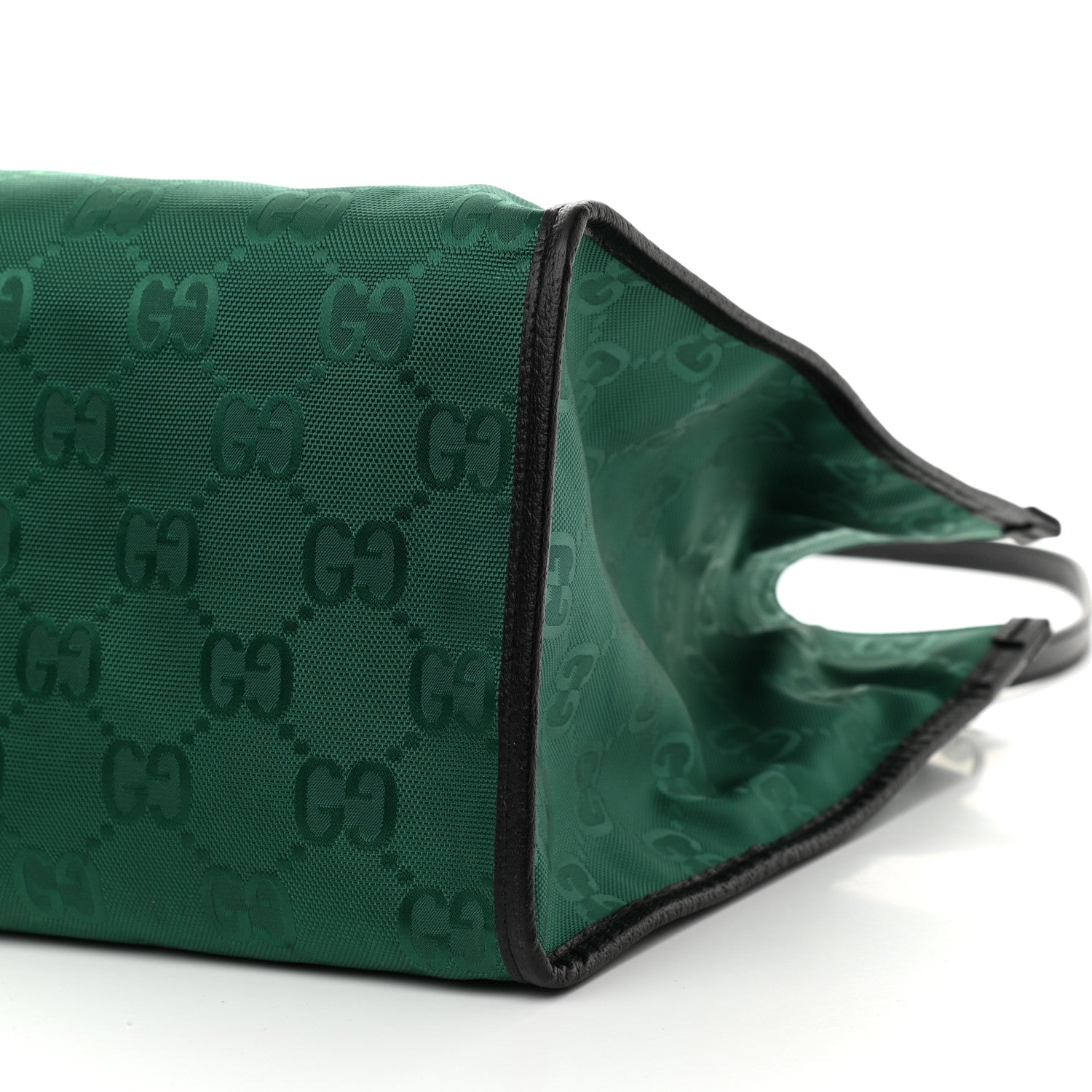 Gucci Econyl Nylon Monogram Large Off The Grid Tote Bag Scrabble Green Black 10 of 10