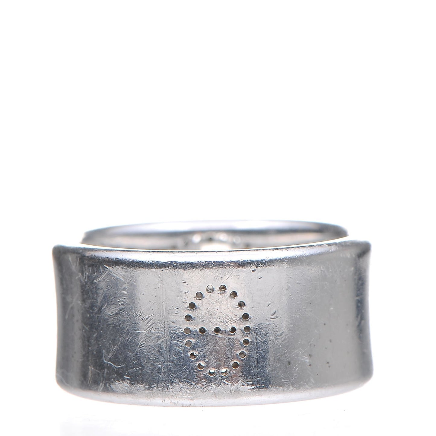 Sterling Silver GM Eclipse Ruban Ring 59 8.75